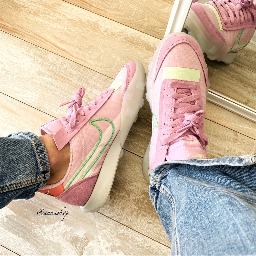 Nike waffle racer 2X pink sneakers shoes